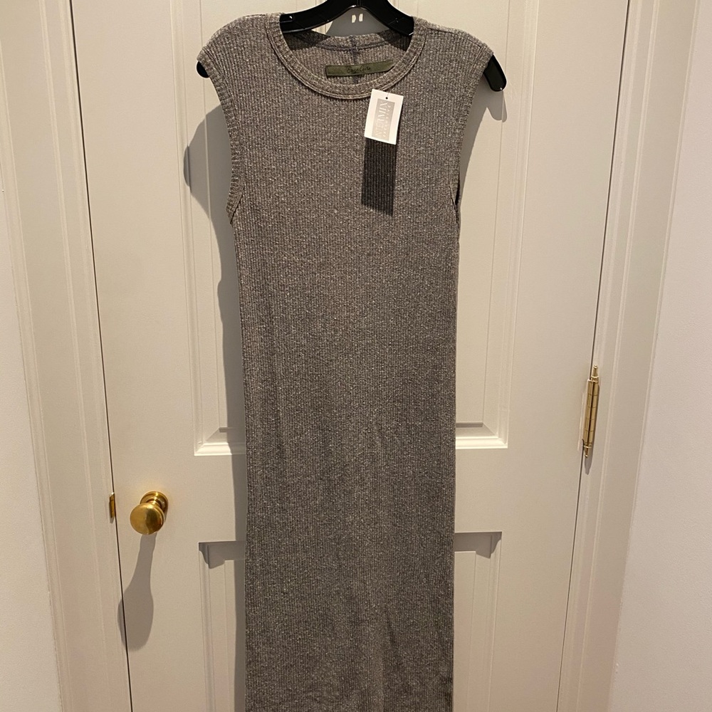 Enza Costa Grey Dress
